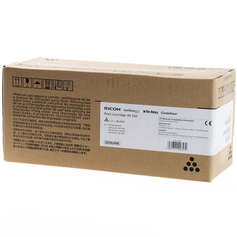 Ricoh IM350 Negro Cartucho de Toner Original - 418133