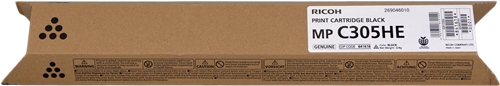 Ricoh Aficio MP-C305/MP-C305SPF Negro Cartucho de Toner Original - 842079/841618/MPC305HEBK