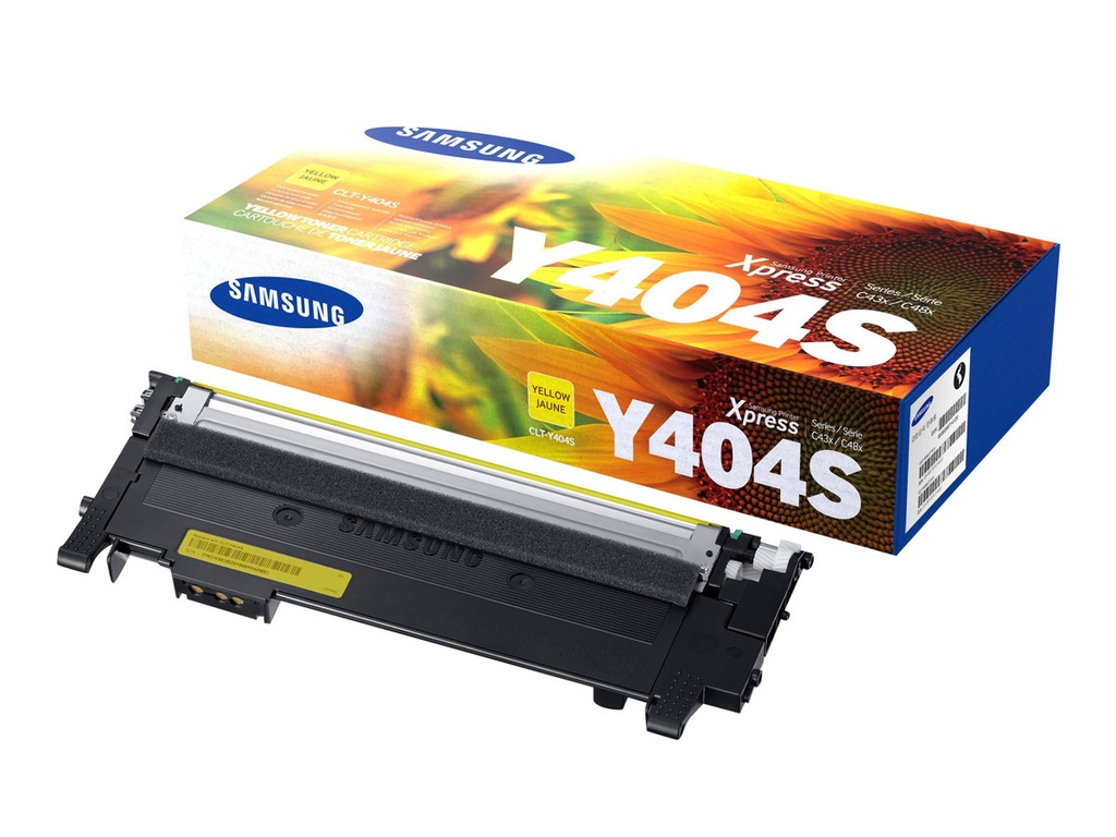 Samsung CLT-Y404S Amarillo Cartucho de Toner Original - SU444A