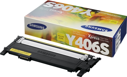 Samsung CLP360/CLX3305 Amarillo Cartucho de Toner Original - CLT-Y406S/SU462A