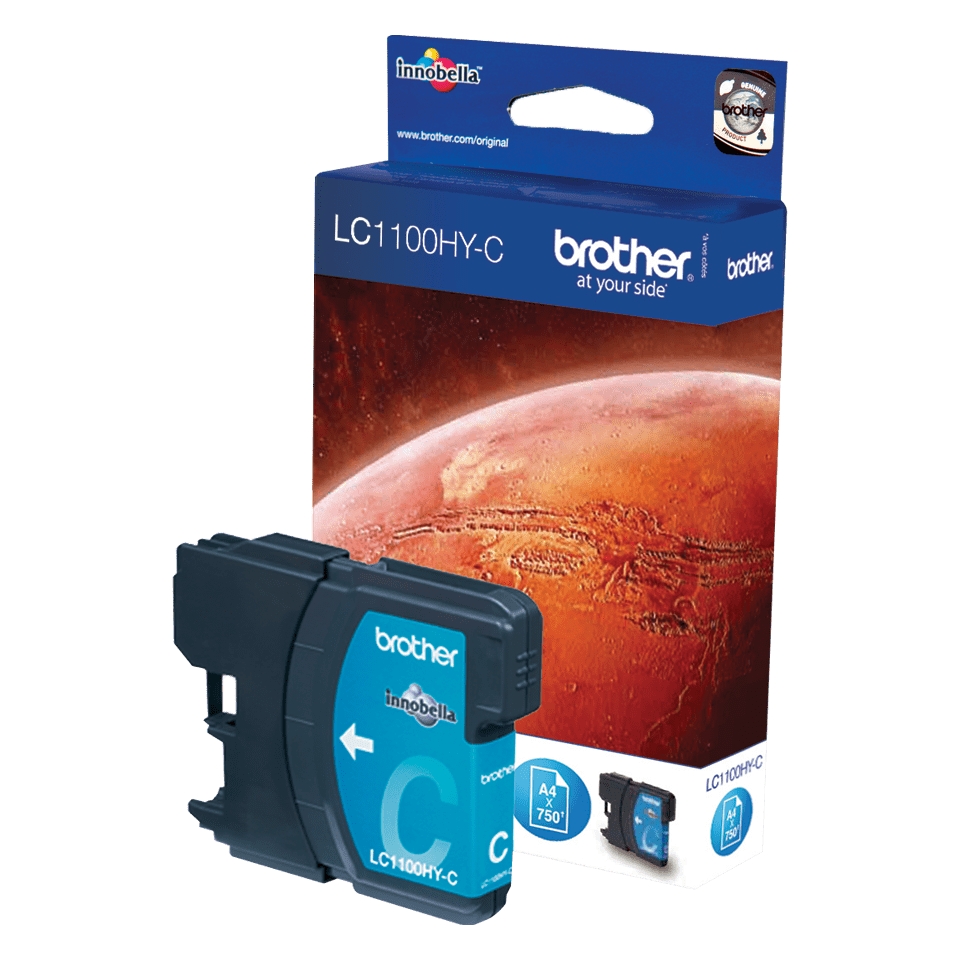 Brother LC1100XL Cyan Cartucho de Tinta Original - LC1100HYC