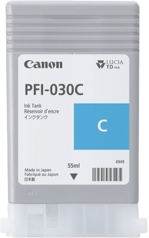 Canon PFI030 Cyan Cartucho de Tinta Original - 3490C001