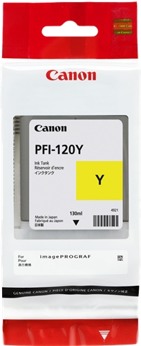 Canon PFI120 Amarillo Cartucho de Tinta Original - 2888C001