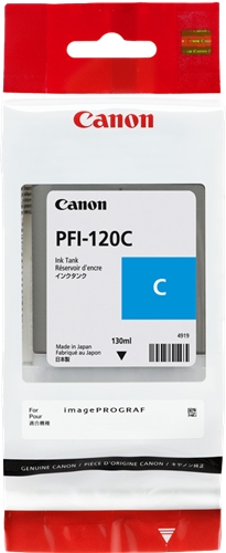 Canon PFI120 Cyan Cartucho de Tinta Original - 2886C001