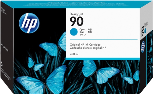 HP 90 Cyan Cartucho de Tinta Original - C5061A