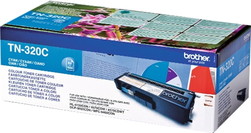 Brother TN320 Cyan Cartucho de Toner Original - TN320C