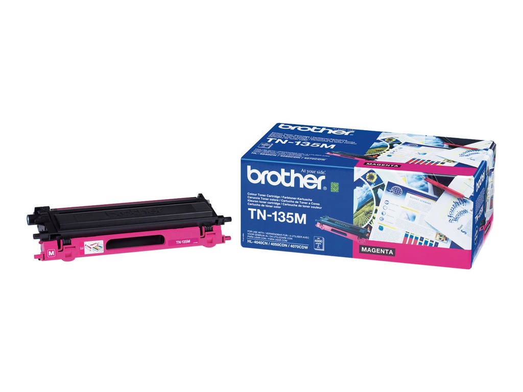 Brother TN135 Magenta Cartucho de Toner Original - TN135M