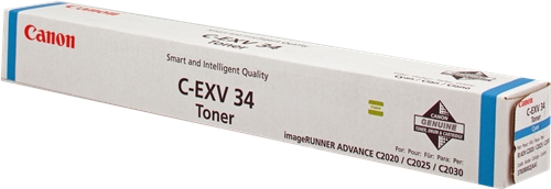 Canon C-EXV34 Cyan Cartucho de Toner Original - 3783B002