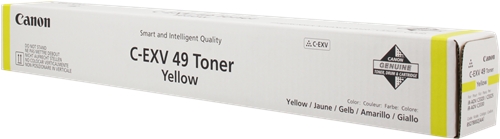 Canon CEXV49 Amarillo Cartucho de Toner Original - 8527B002