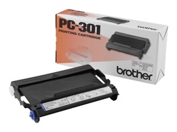 [PC301] Brother PC301 Cartucho y Rollo de Transferencia Termica Original - 1 Rollo