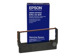 [C43S015362] Epson ERC23 Negra/Roja Cinta Matricial Original - C43S015362