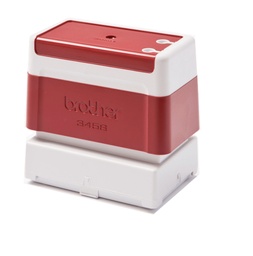 [PR3458R6P] Brother PR3458R6P Pack de 6 Monturas de Sellos Originales - 34x58mm - Color Rojo