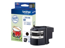 [LC22UBKBP] Brother LC22U Negro Cartucho de Tinta Original - LC22UBKBP