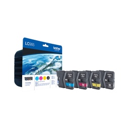 [LC985VALBP] Brother LC985 Pack de 4 Cartuchos de Tinta Originales - LC985VALBP
