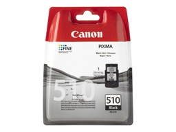 [2970B009] Canon PG510 Negro Cartucho de Tinta Original - 2970B009 (Blister con alarma)