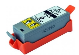 [CI-PGI35BK(PG)] Canon PGI35 Negro Cartucho de Tinta Pigmentada Generico - Reemplaza 1509B001