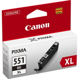 [6443B001] Canon CLI551XL Negro Cartucho de Tinta Original - 6443B001