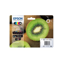 [C13T02E74010] Epson 202 Pack de 5 Cartuchos de Tinta Originales - C13T02E74010