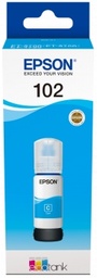 [C13T03R240] Epson 102 Cyan - Botella de Tinta Original C13T03R240