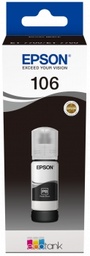 [C13T00R140] Epson 106 Negro Photo - Botella de Tinta Original C13T00R140