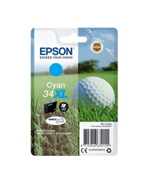 [C13T34724010] Epson T3472 (34XL) Cyan Cartucho de Tinta Original - C13T34724010