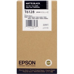 [C13T612800] Epson T6128 Negro Mate Cartucho de Tinta Original - C13T612800