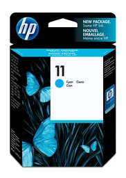 [C4836A] HP 11 Cyan Cartucho de Tinta Original - C4836A